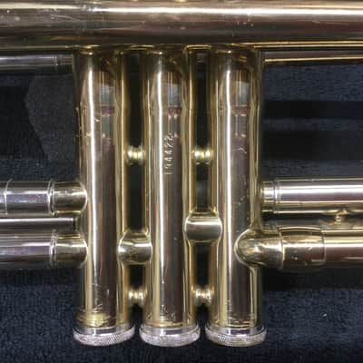 York Artist model trumpet 1955-56 - Brass Lacquer image 8