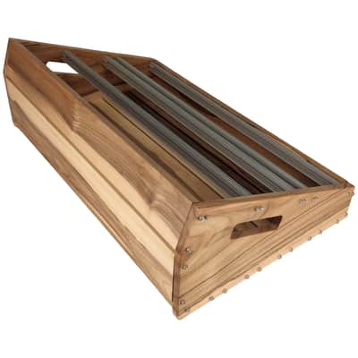 10U / 144hp Eurorack case EVA • Rails + Threaded strips / Walnut / Unpowered image 8