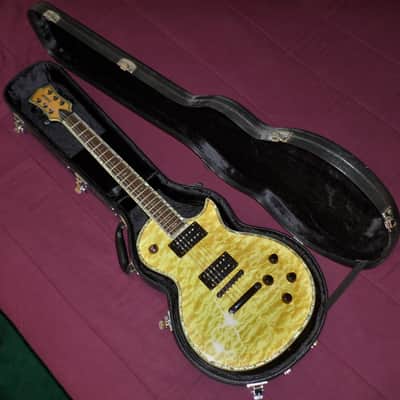 Kramer Custom Single Cutaway (LP) - Lemon Quilt - RARE! image 15