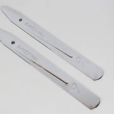 1970s Vintage Fender 14" Tilt Back Legs Chrome 2 Piece image 3