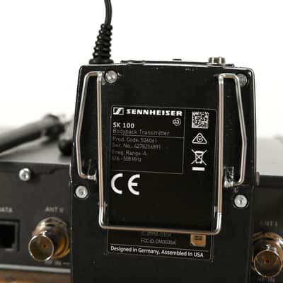 Sennheiser ew 100 G3 Bodypack Wireless System - A Range NO POWER SUPPLY CG012LT image 10