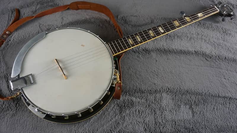Vintage Tenesy Thumb Standard 5-String Banjo w/ Hard Case | Reverb