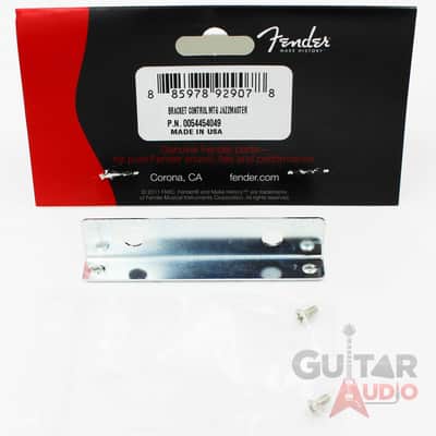Genuine Fender American Jazzmaster Roller Pot Bracket Plate Control 005-4454-049 image 1