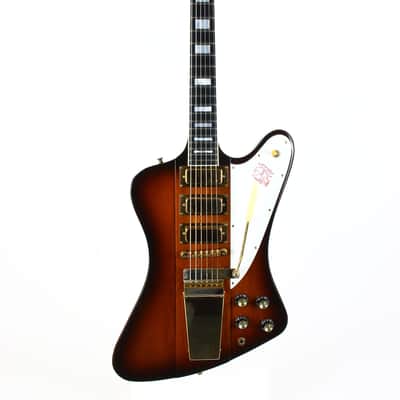 2000 Gibson Custom Shop Historic Vintage Reissue Firebird VII Sunburst w Original Case & Tags image 6