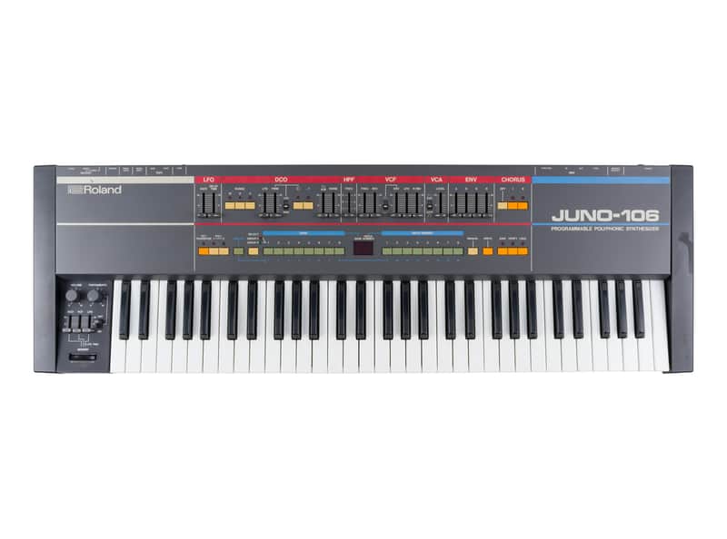 Roland Juno-106 Analog Keyboard Synthesizer image 1