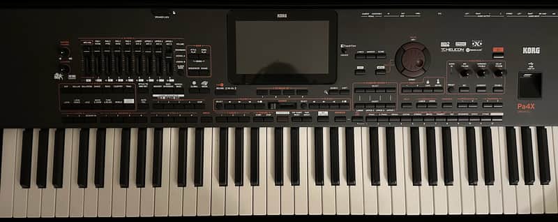Korg Pa4X 76-Key Professional Arranger 2010s - Black image 1