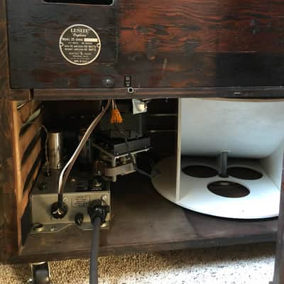 Leslie Model 147 (Conversion) Dual-Speed Rotating Speaker Cab 1970s - Natural image 2