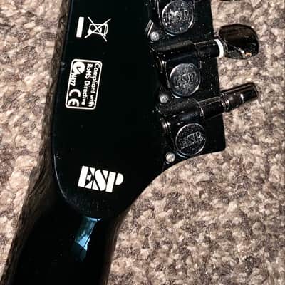 ESP LTD EX-260 Black electric guitar image 14