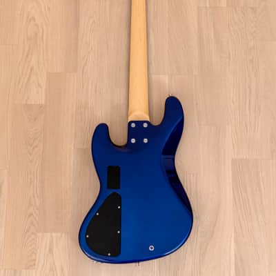 2020 Mike Lull TC5 5-String Bass Custom Blue w/ Nordstrand Pickups & Aguilar Preamp image 3