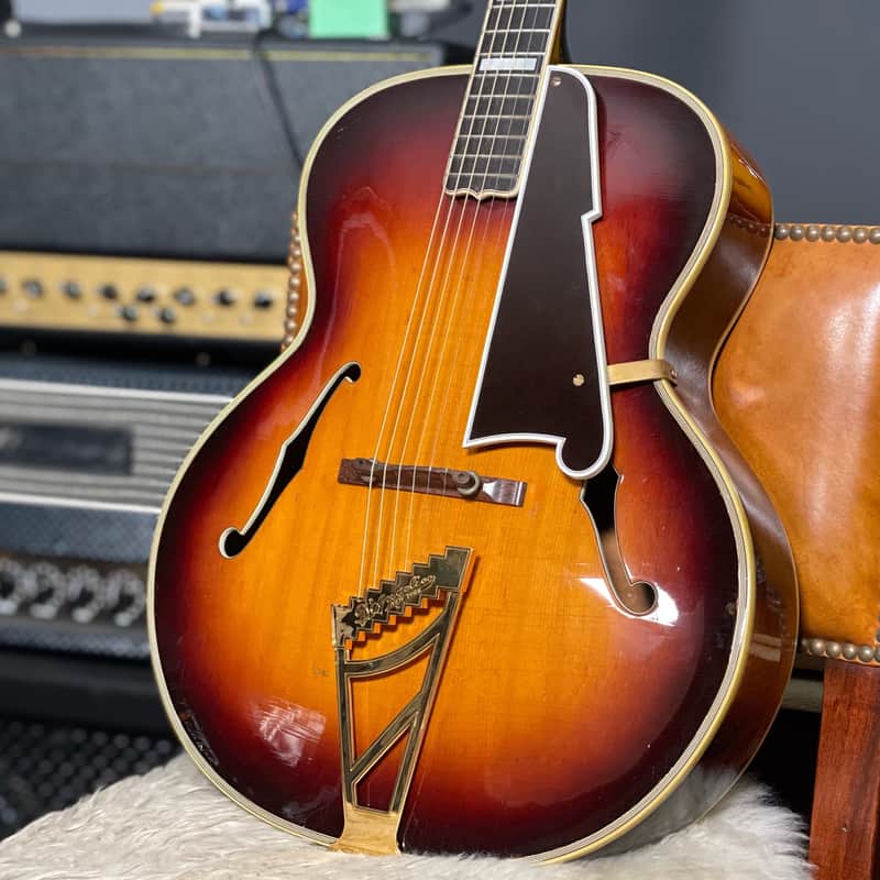 1947 D'Angelico Excel Acoustic Archtop with Original Case - VIDEO DEMO image 1