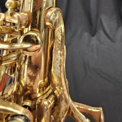 Belcrest Bb Soprano Saxophone - Lacquered Brass w/ case image 7