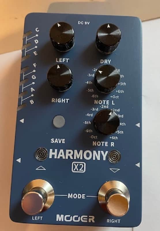 Mooer HARMONY X2 2023 - BLUE image 1
