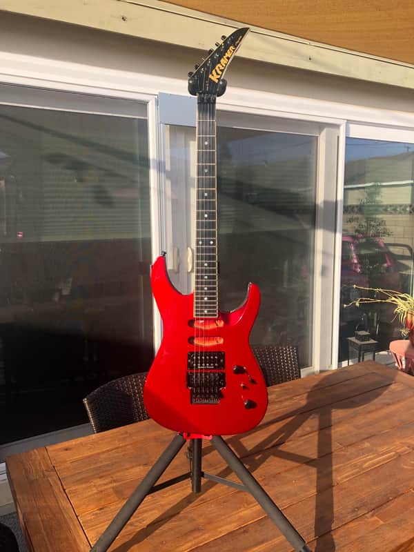 Kramer Rare Stagemaster Deluxe II Metallic Red image 1
