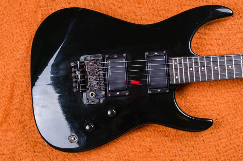 Fernandes FR120 Black. Neck-thru mode | Reverb