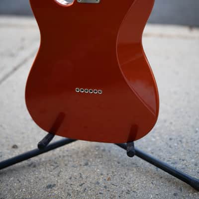 Twelve-a-caster! 2016 Fender American Elite Telecaster, Musikraft 12-string Neck Autumn Blaze Metallic image 6