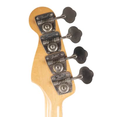Vintage Fender Fretless Precision Bass Sunburst 1974 image 10