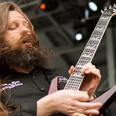 Jackson USA Custom Shop Warrior 27 Fret Built For Oli Herbert Crimson Swirl 2013 w/OHSC image 19