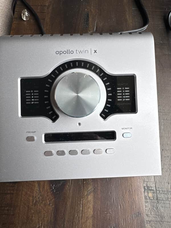 Universal Audio Apollo Twin X Duo Gen 2 Thunderbolt Audio Interface 2024 - Present - Silver image 1