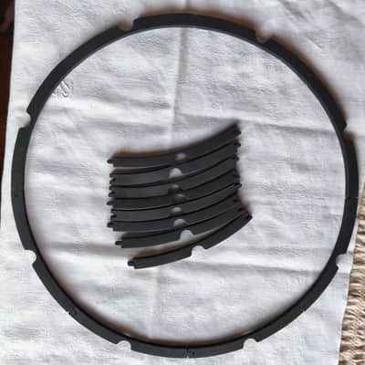 2 brand new sets of 15" speaker foam rubber gaskets for speaker with 8 mounting holes image 8