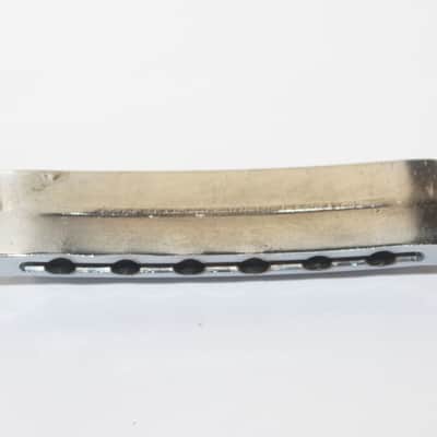 Vintage 1975 Gibson Tailpiece Chrome 1974 1976 Les Paul ES SG 1970's Stop Tail image 2