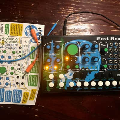 Cre8Audio East Beast Semi-Modular Analog Synthesizer 2022 - Present - Black image 4