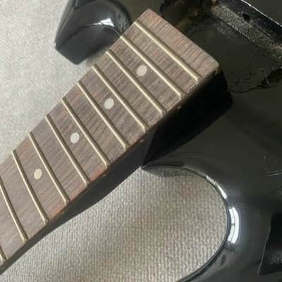Black Palmer Glossy Black Guitar Basswood Body with Maple Neck, Rosewood Fingerboard image 15