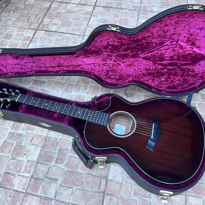 Excellent 2011 Taylor 522CE Acoustic-Electric Cutaway Guitar With Hard Case image 1