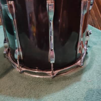 Ludwig Marching Snare Drum 15"(Diameter)x12"(Depth) 1970's - Black Wrap image 8