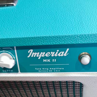 Tone King Imperial MKII 20-Watt 1x12" Guitar Combo 2015 - Present - Turquoise image 1