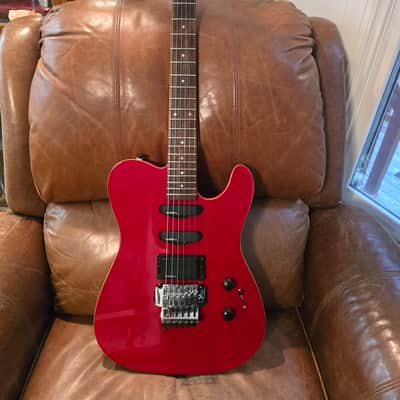 1982 Washburn SB-8 T-Bird Deluxe Cherry Burst Wing Series MIJ