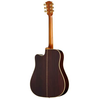 Epiphone Hummingbird Deluxe EC Autumn Burst - Acoustic Guitar image 2