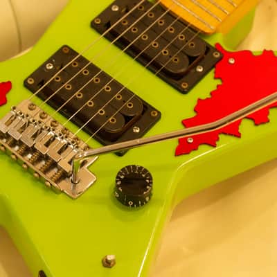 ESP GUITARS Random Star Rare green finish. image 2