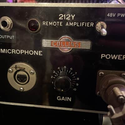 Heavily modified Rare 50’s Collins modular Lunchbox - 212y + 60H mixer w preamp - Serviced boutique mic pre! 3 input, 90db of gain w/ added 48v power! image 13