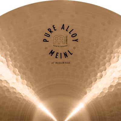 Meinl Cymbals PA22MR Pure Alloy Medium Ride - 22" image 2