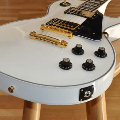 ESP EDWARDS LP-CTM WH White / Made In Japan / Les Paul® Custom Type / E-LP-CTM-WH image 5