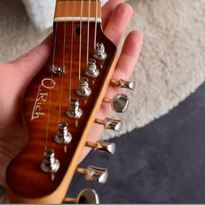Q.Rich Telecaster 2017 Tobacco Brown image 6
