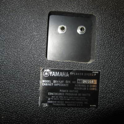 Yamaha S0112T Speaker Pair 1x12” 1x10” 4-horns | Reverb