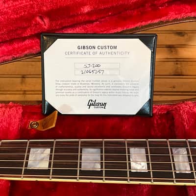Gibson Custom SJ-200 Original Acoustic Guitar - Triple Antique image 8