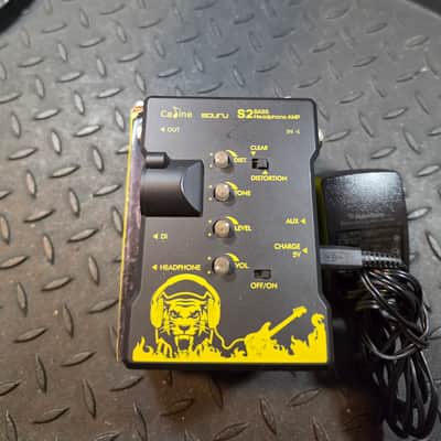 Caline S2 SCURU Bass Headphone Amp Recent - Black Amplifier image 3