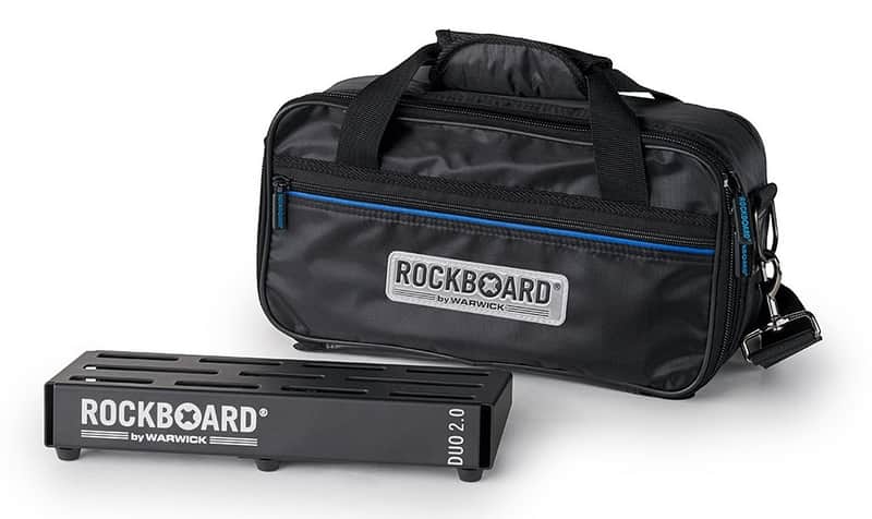 Rockboard DUO 2.0 Pedalboard with Gig Bag image 1