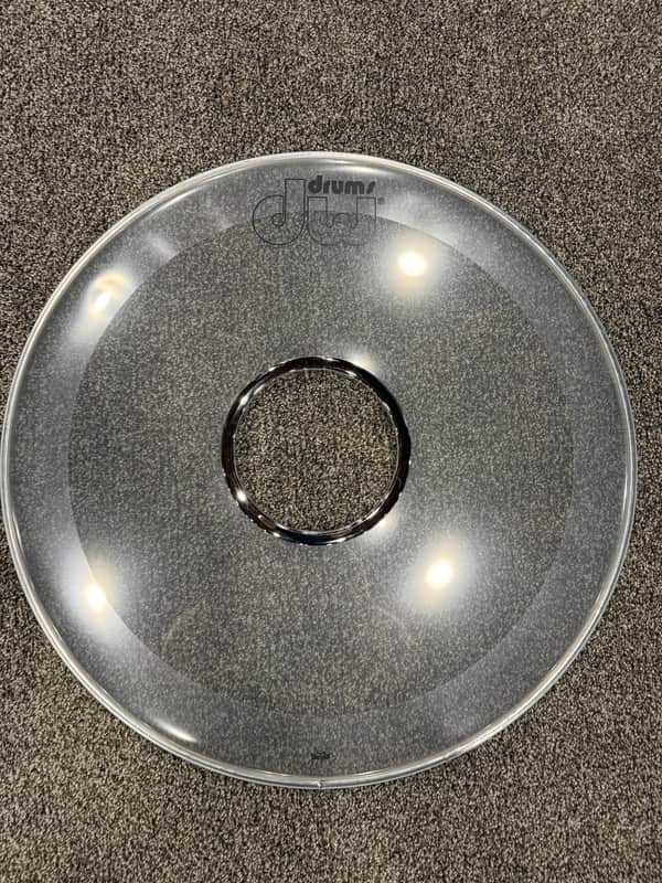 DW / Remo 22” Clear Bass Drum Head image 1