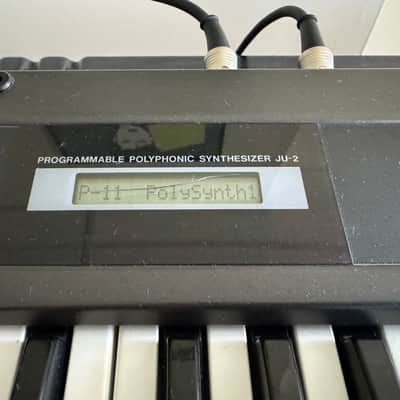 Roland Alpha Juno-2 61-Key Programmable Polyphonic Synthesizer 1985 - 1988 - Black image 2