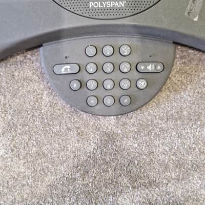 Polyspan Soundstudio Conference Phone System – Very Good w/ Hard Case image 5