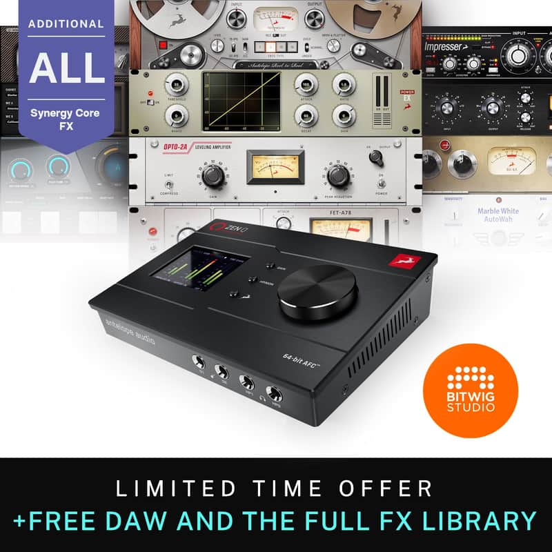 Antelope Audio Zen Q Synergy Core Thunderbolt 3 Audio | Reverb