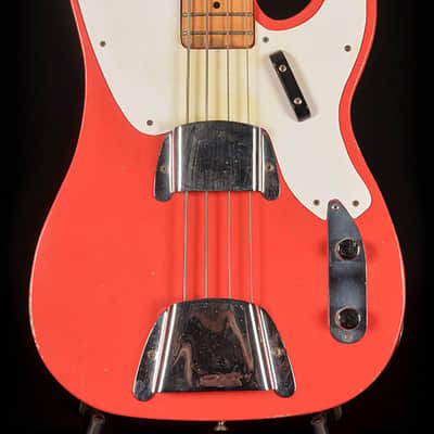 Fender Telecaster Bass 1968 Refin Fiesta Red image 1