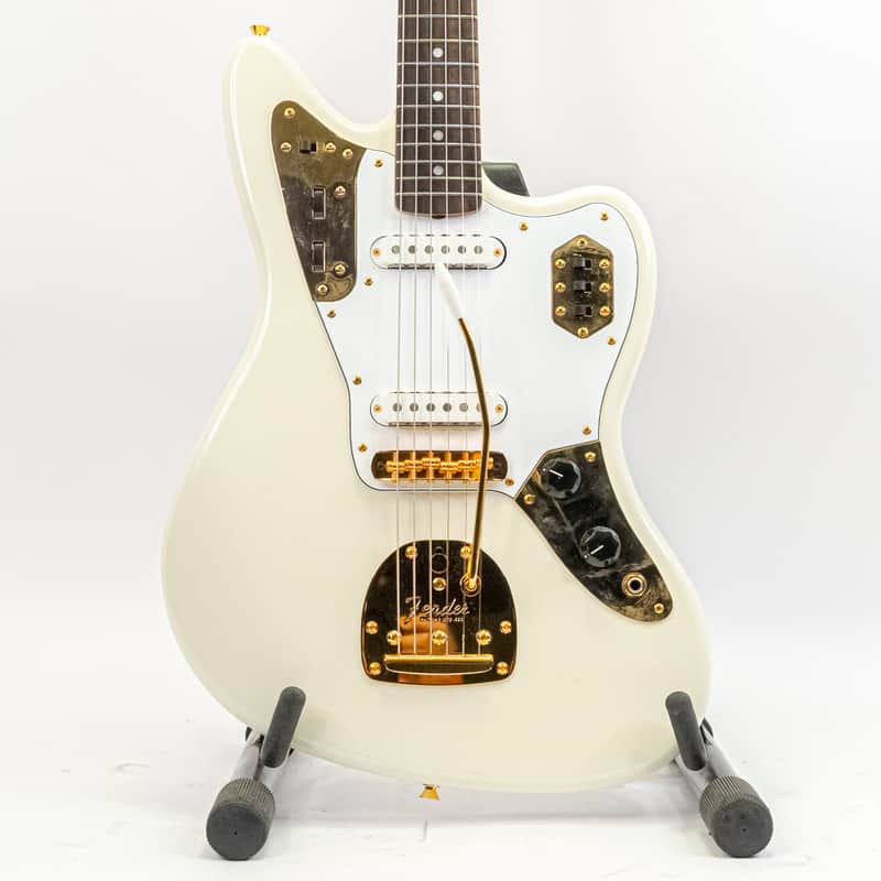 2025 Fender MIJ Traditional II Late '60s Jaguar White Pearl with Gigbag image 1