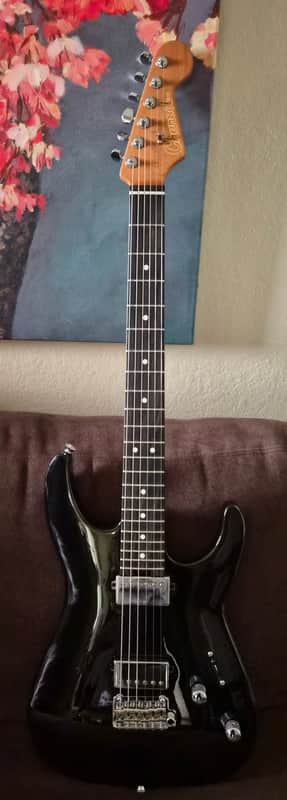 Charvel Super-Stock DKA22 2PT EB 2024 - Present - Gloss Black image 1