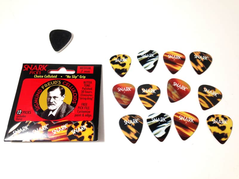 Snark 70C Sigmund Freud Celluloid .70mm Guitar Picks - Medium (12) image 1