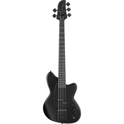 Ibanez Talman Bass Standard 5 String Electric Bass - Black Flat (TMB425BBKF) image 4