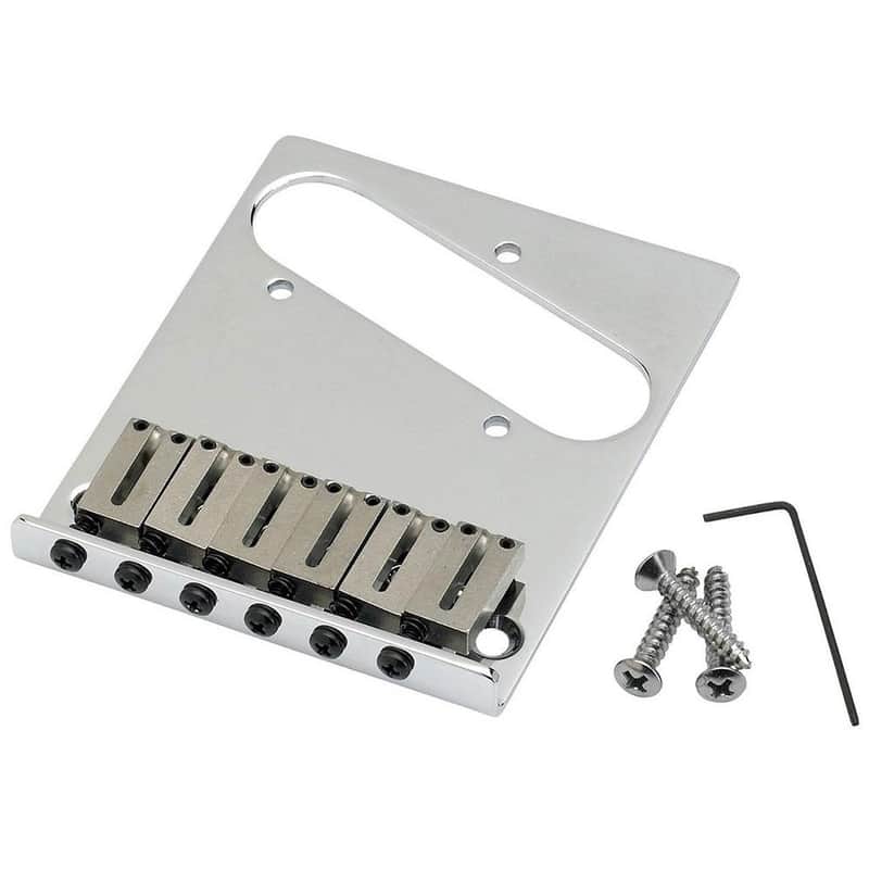 Fender 6-Saddle American Series Telecaster Bridge Assembly 0990807100 image 1